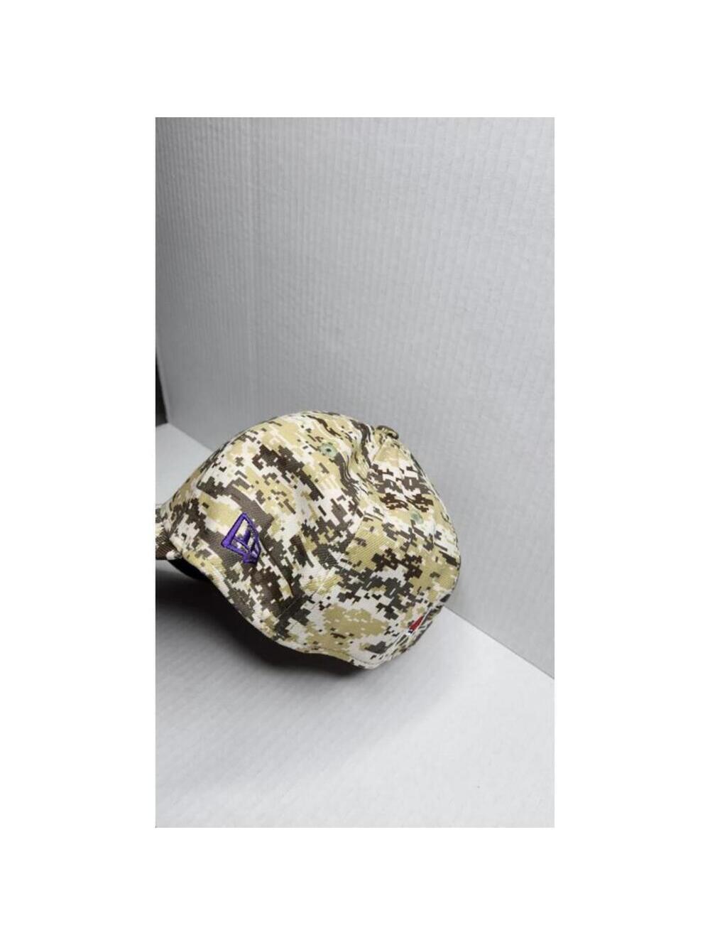 Minnesota Vikings New Era 2023 Salute To Service 39THIRTY Flex Hat Camo Size S/M - Picture 8 of 11